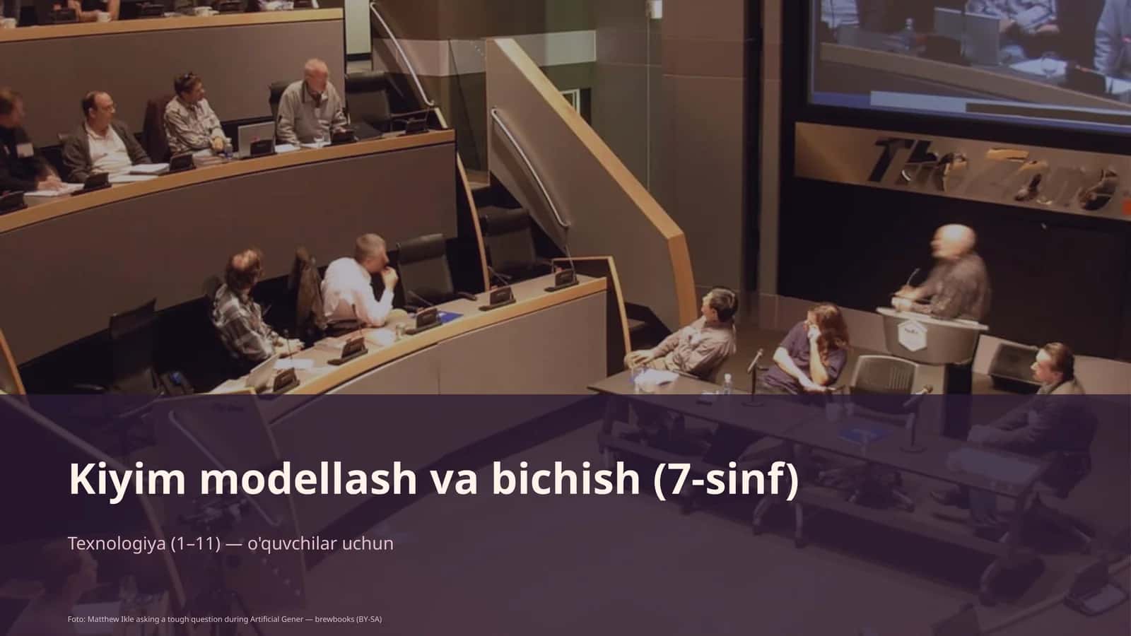 Kiyim modellash va bichish (7-sinf) 1