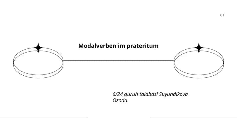 Modalverben im Präteritum 1