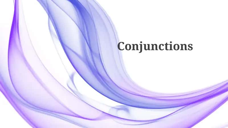 Conjunctions 1