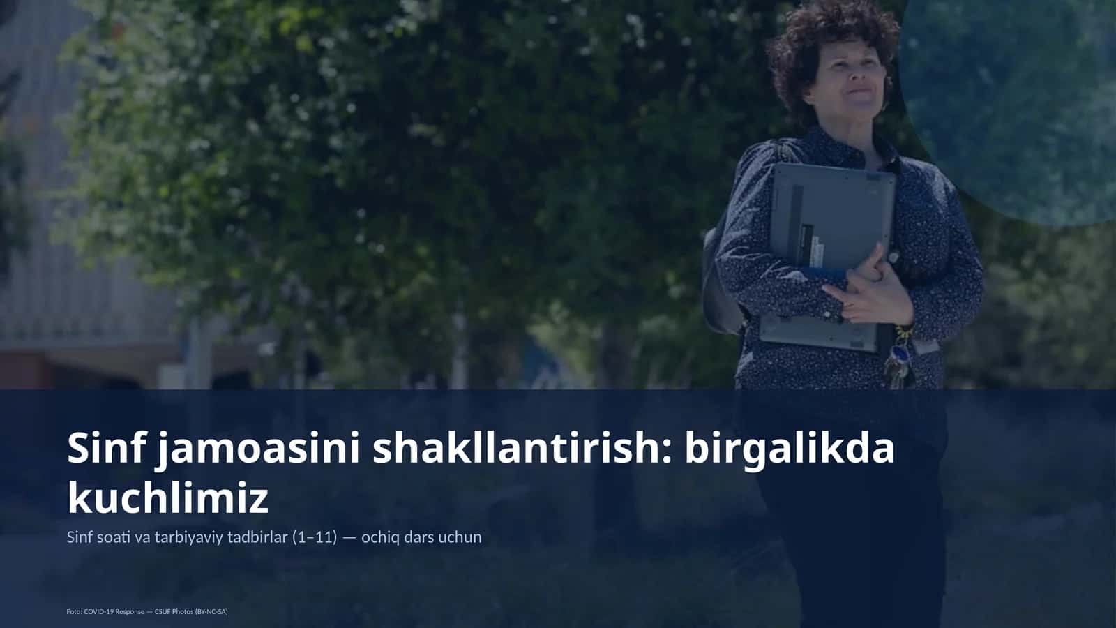Sinf jamoasini shakllantirish: birgalikda kuchlimiz 1
