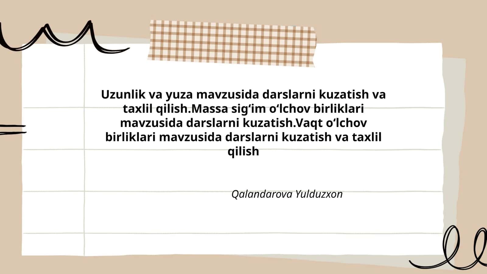 Qalandarova Yulduzxon 1