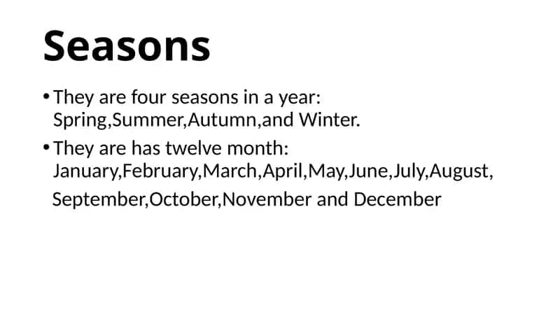 Seasons 1