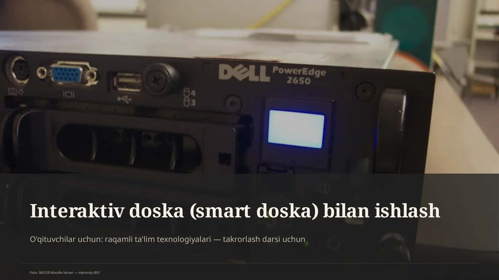 Interaktiv doska (smart doska) bilan ishlash 1