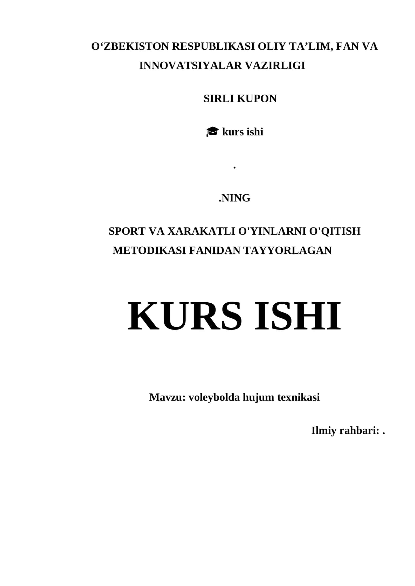 VOLEYBOLDA HUJUM TEXNIKASI 1