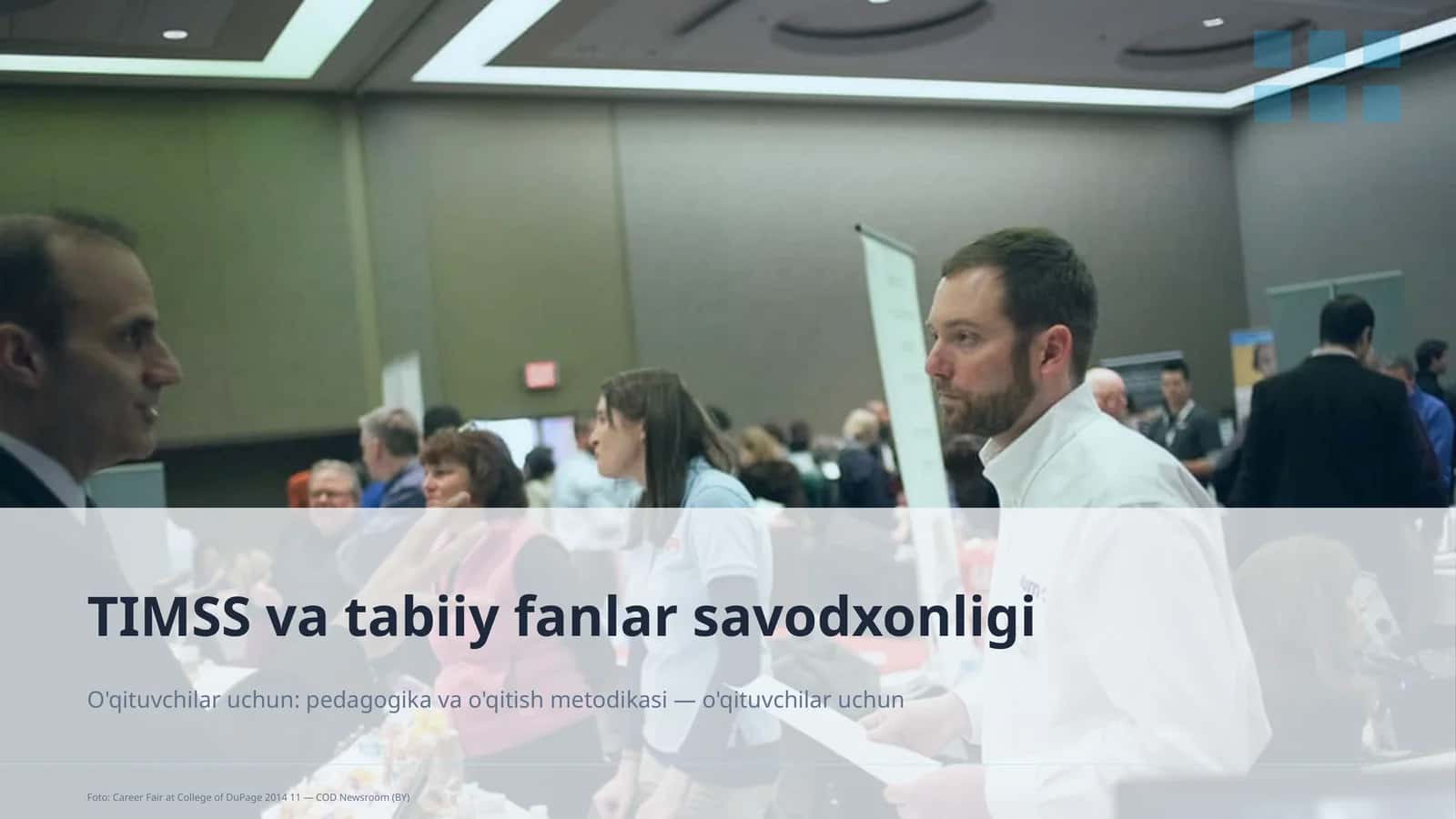TIMSS va tabiiy fanlar savodxonligi 1