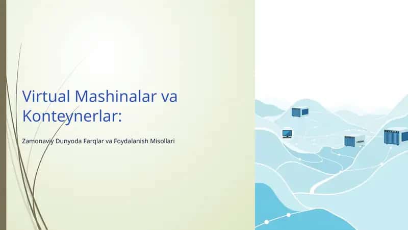 Virtual mashinalar 1