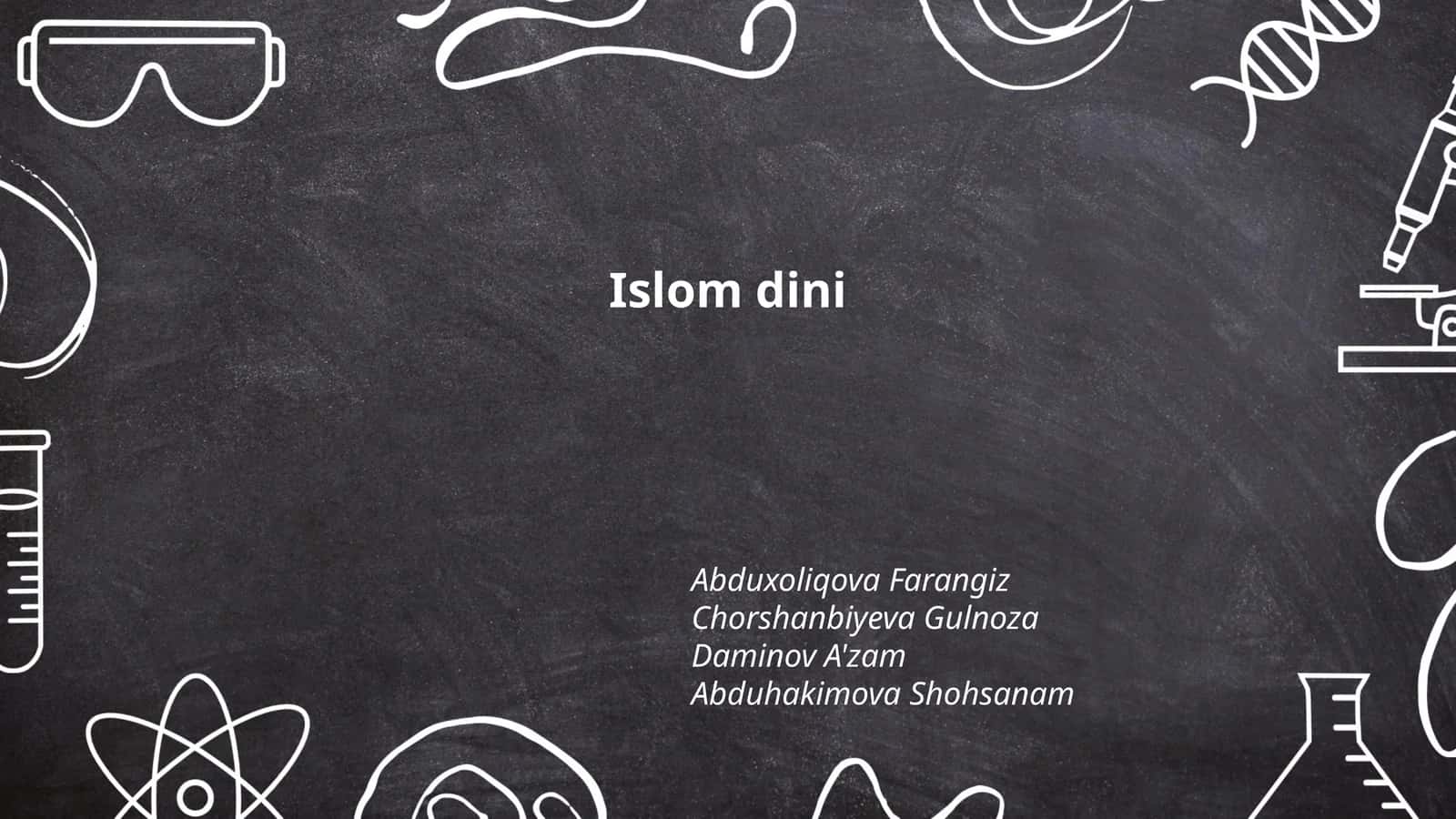 Islom dini 1