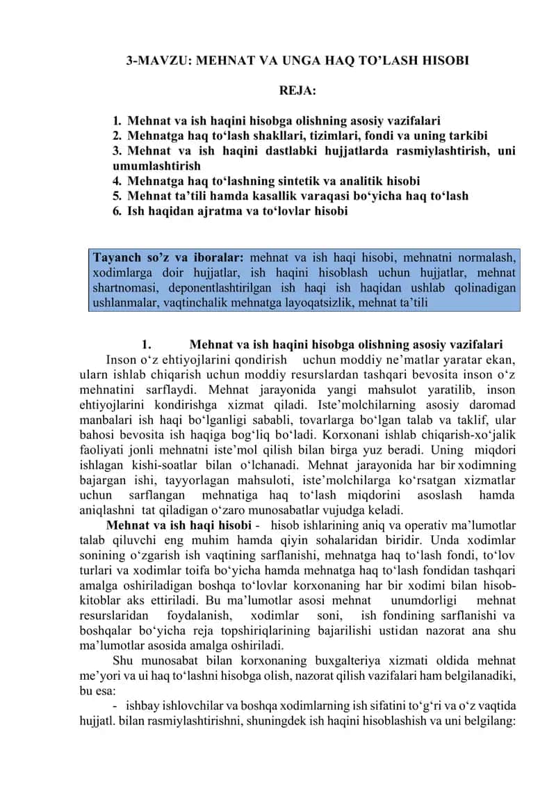 MEHNAT VA UNGA HAQ TO’LASH HISOBI 1
