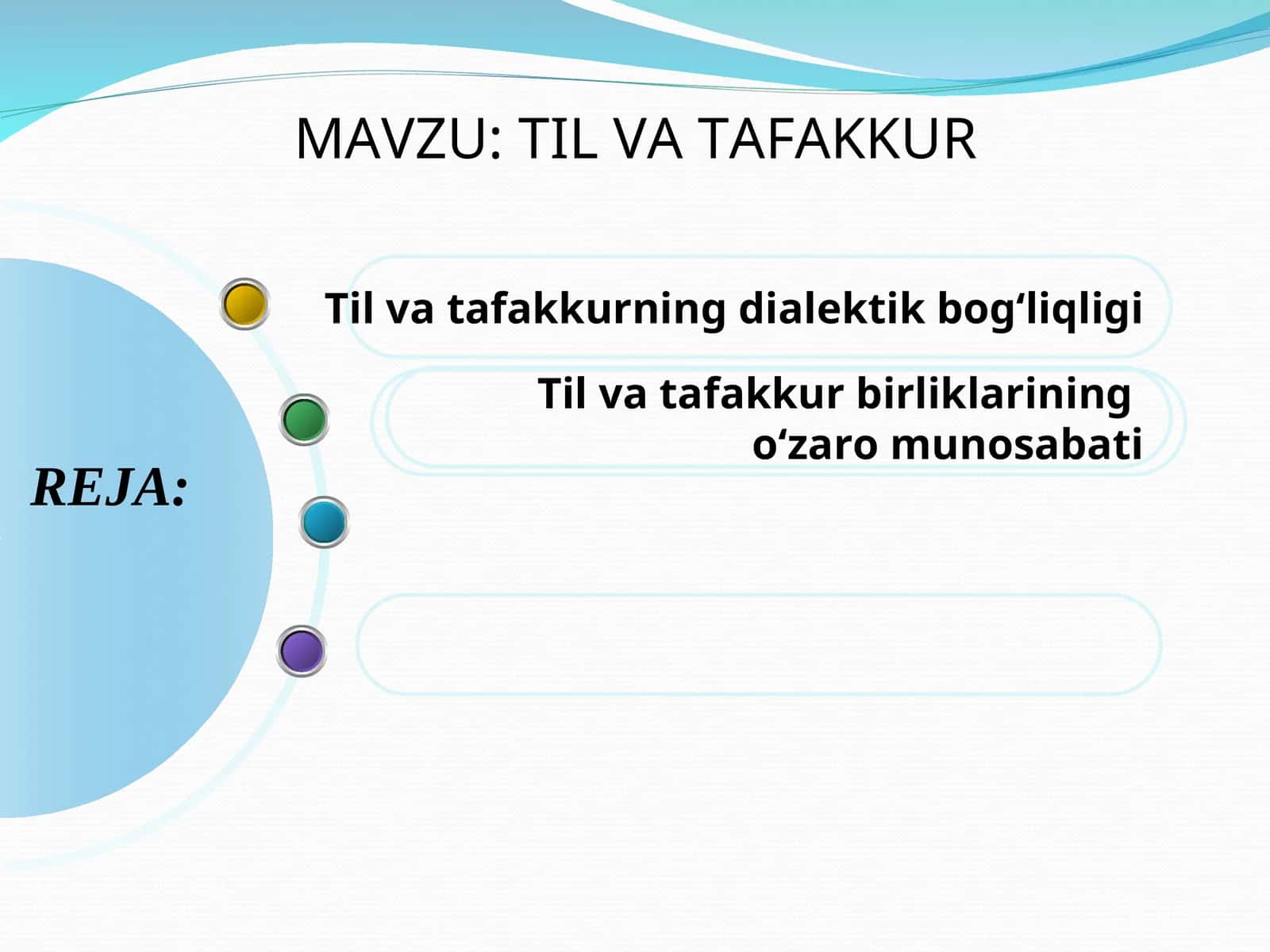 Til va tafakkur 1