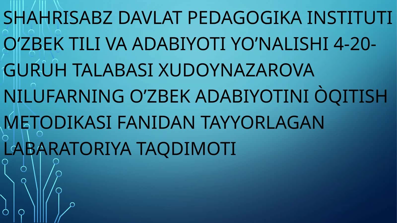 Nido dostoni 1