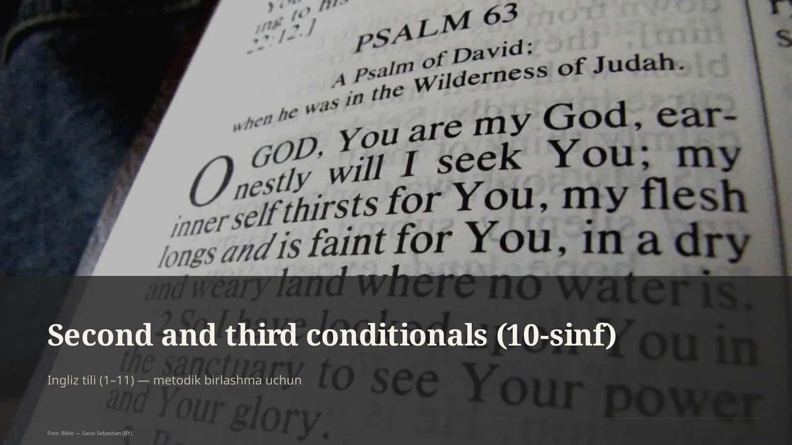 Second and third conditionals (10-sinf) 1