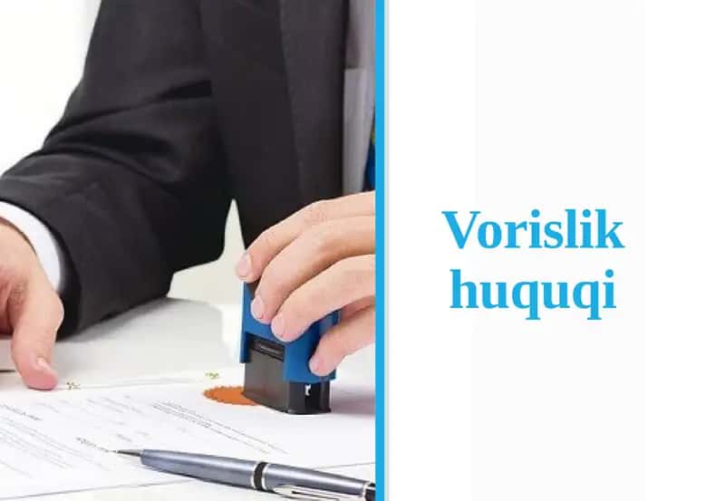 Vorislik huquqi 1