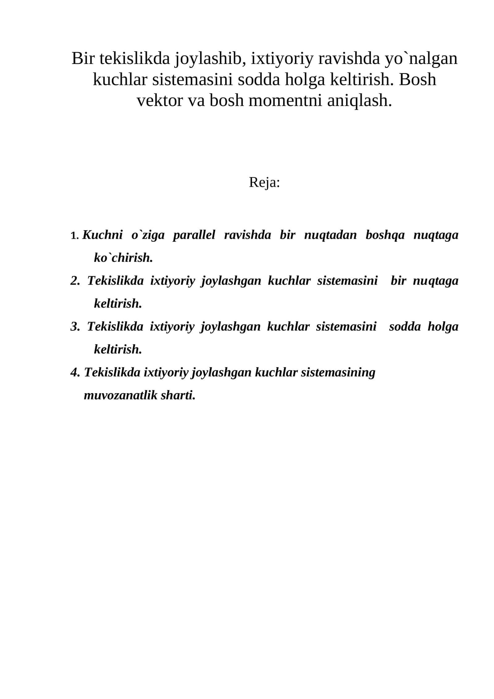 Statika 1