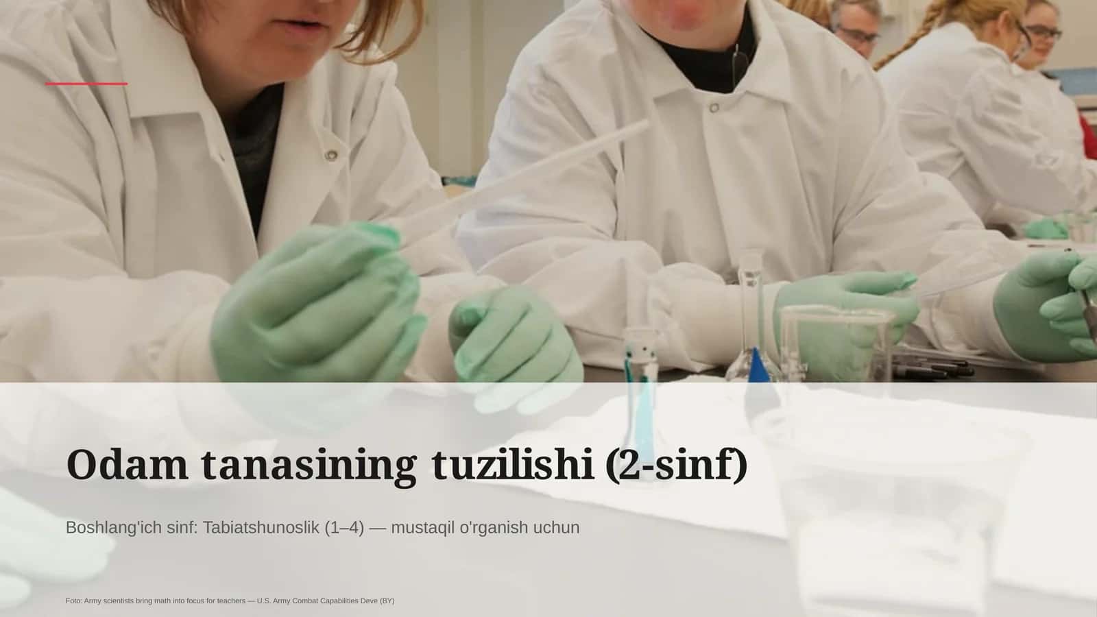 Odam tanasining tuzilishi (2-sinf) 1
