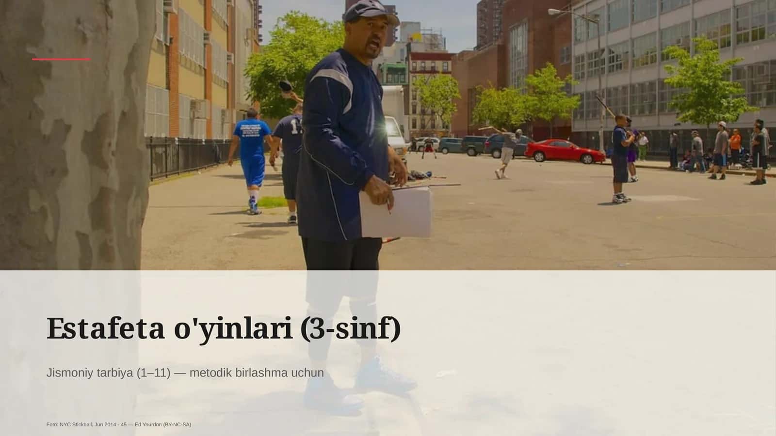 Estafeta o'yinlari (3-sinf) 1