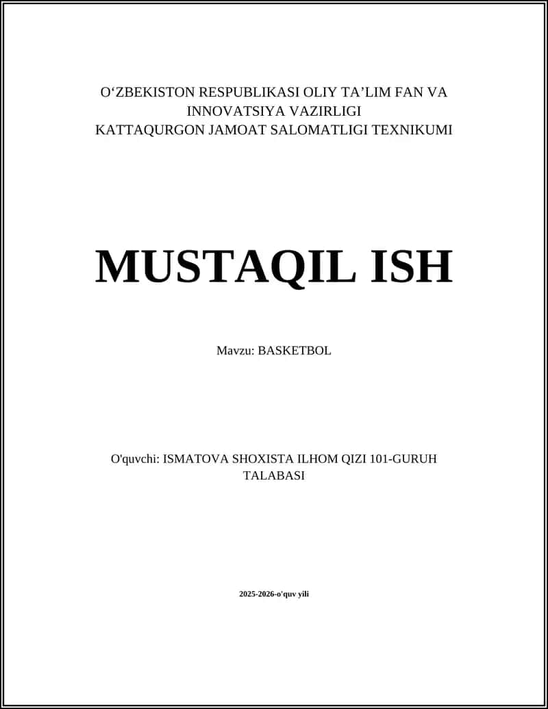 BASKETBOL 1