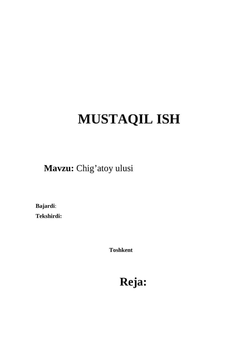 Chig’atoy ulusi 1
