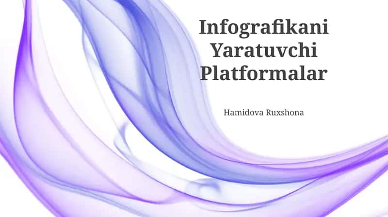 Infografikani Yaratuvchi Platformalar 1