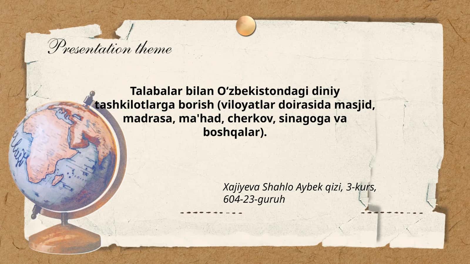 Oʻzbekistondagi diniy tashkilotlarga borish 1