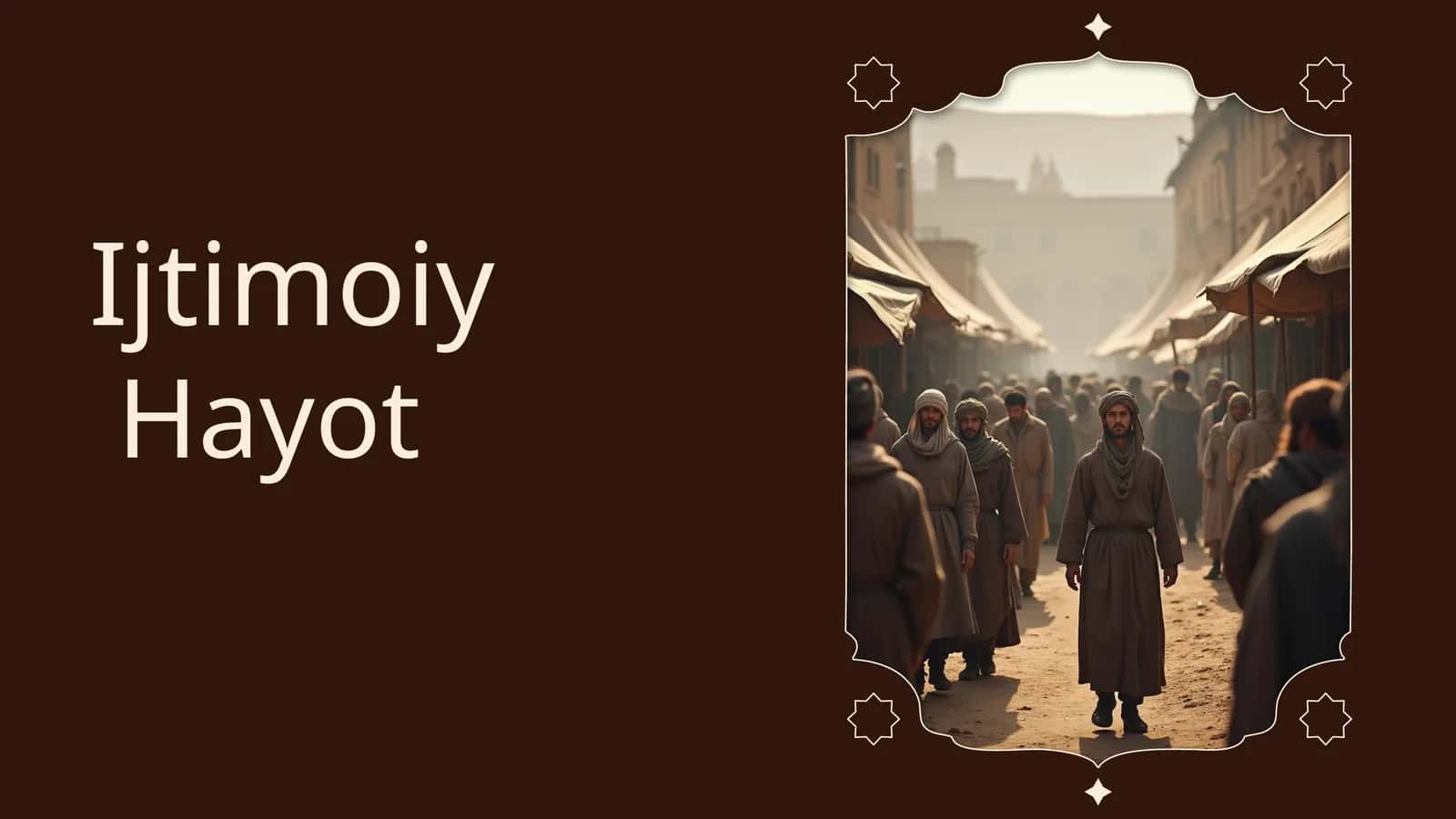 Ijtimoiy Hayot 1