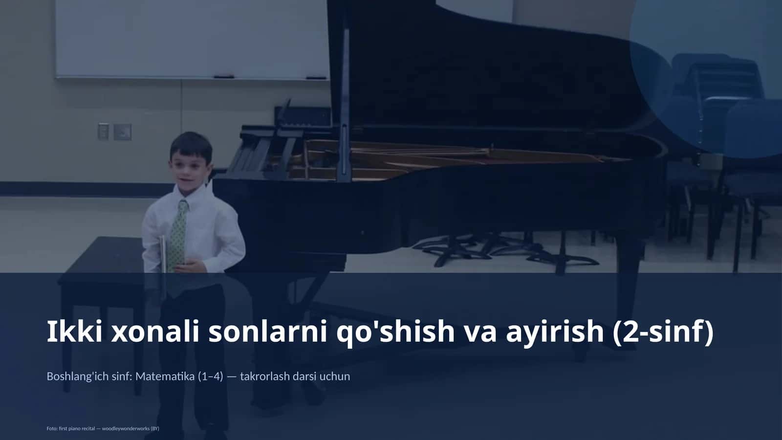 Ikki xonali sonlarni qo'shish va ayirish (2-sinf) 1