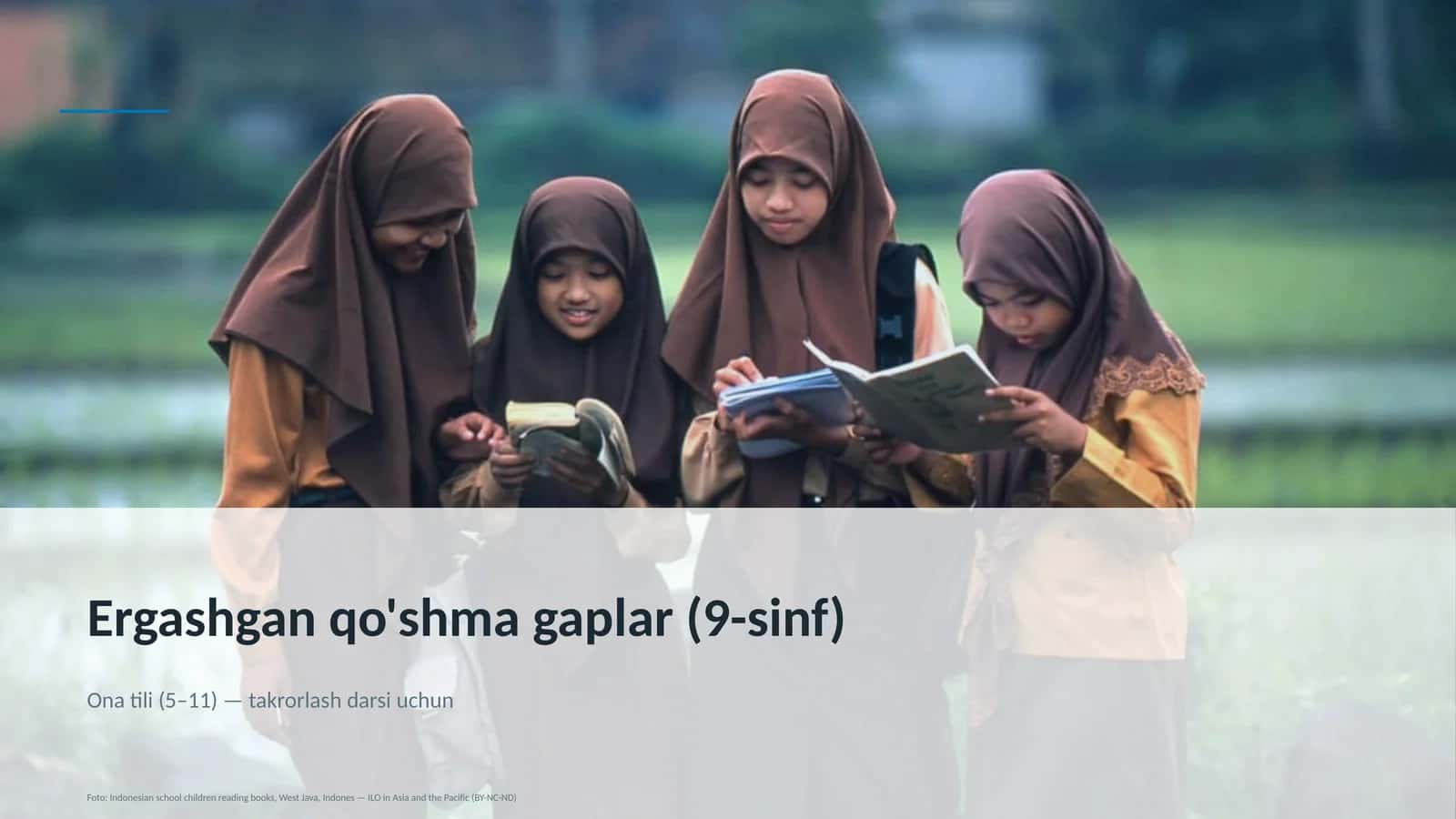 Ergashgan qo'shma gaplar (9-sinf) 1