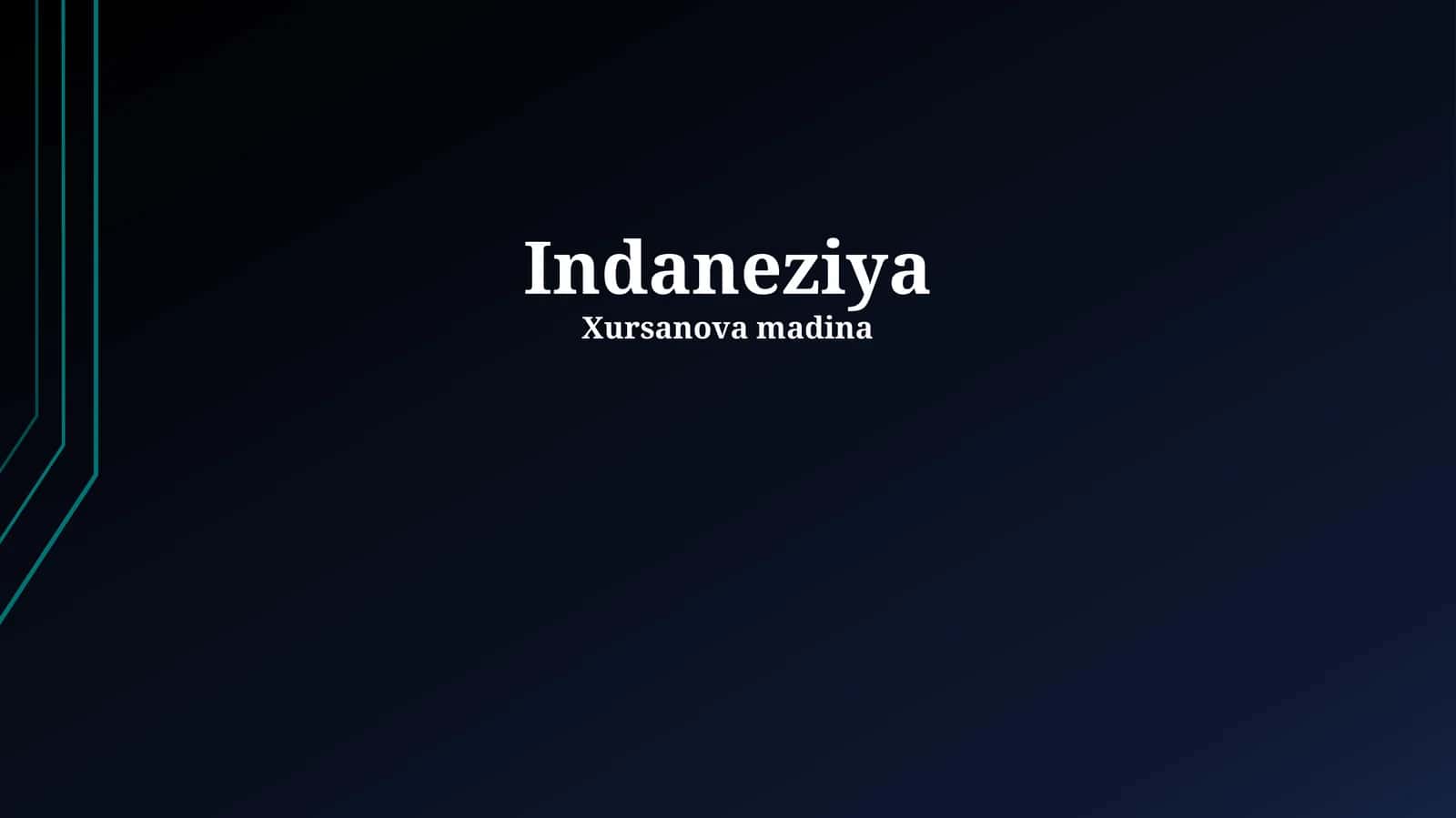 Indoneziya 1