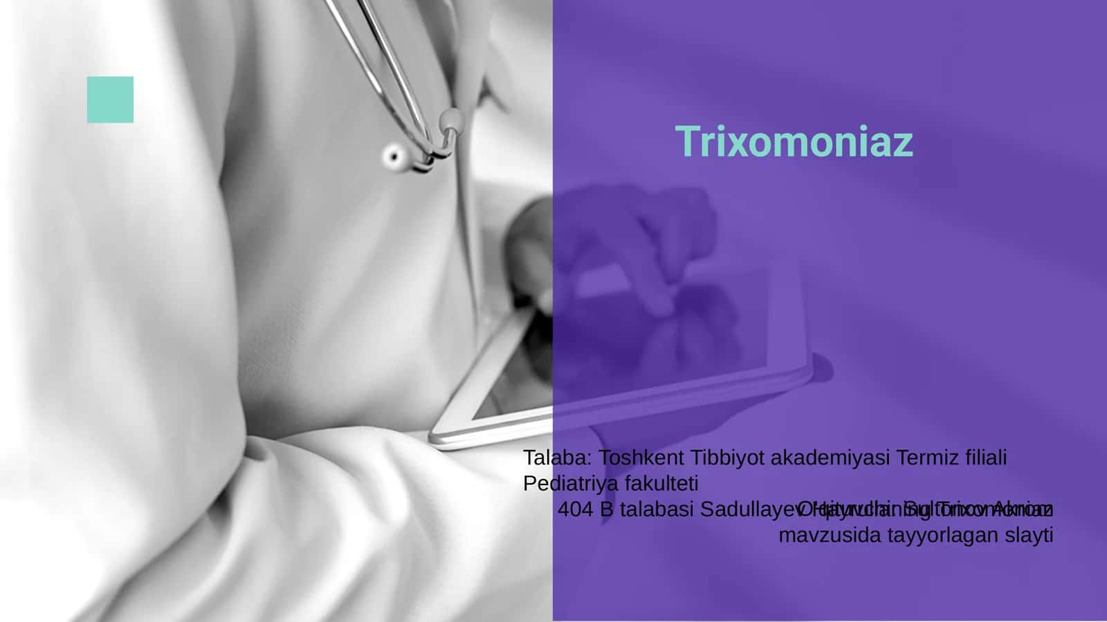 Trixomoniaz 1
