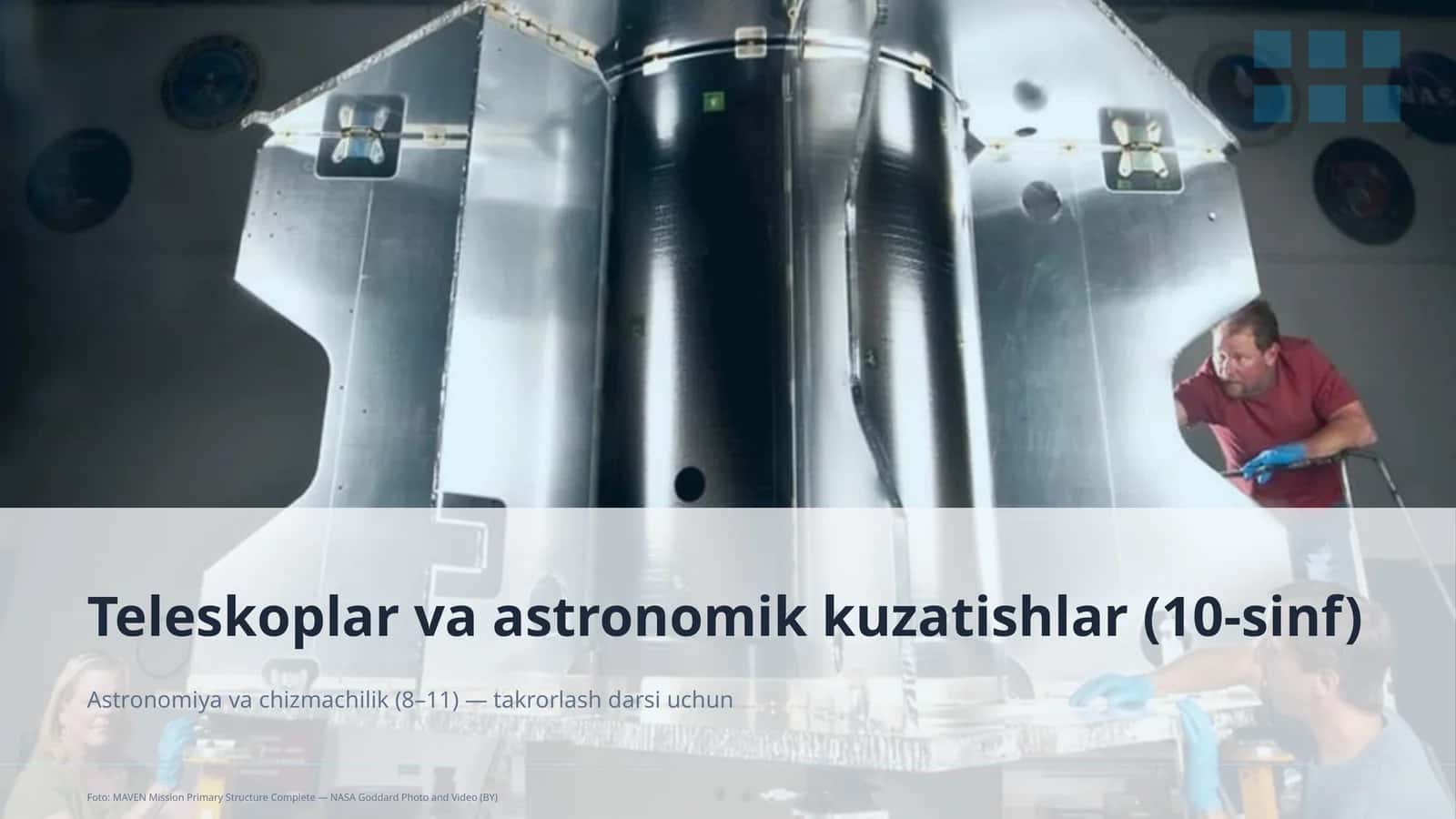 Teleskoplar va astronomik kuzatishlar (10-sinf) 1