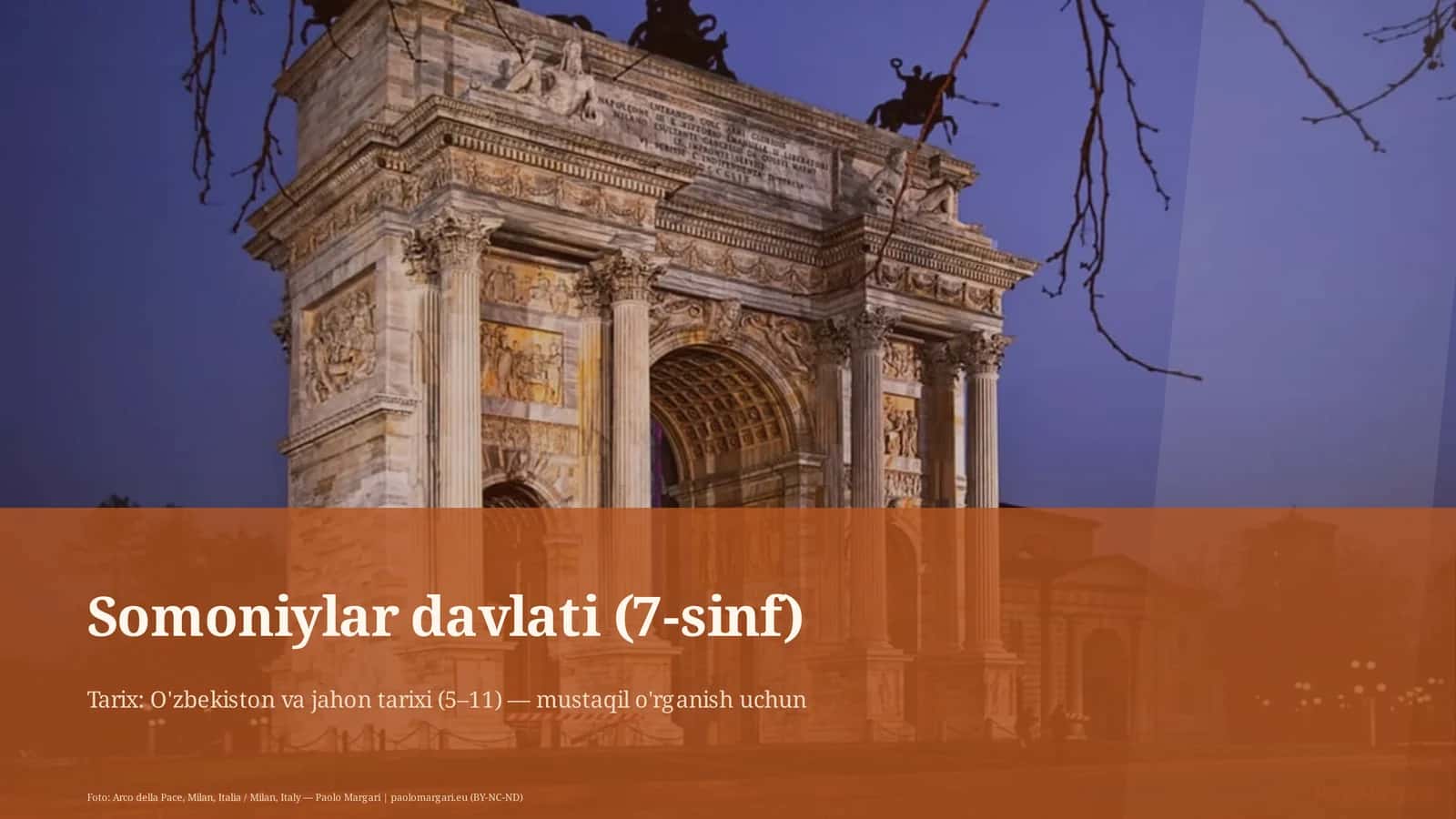 Somoniylar davlati (7-sinf) 1