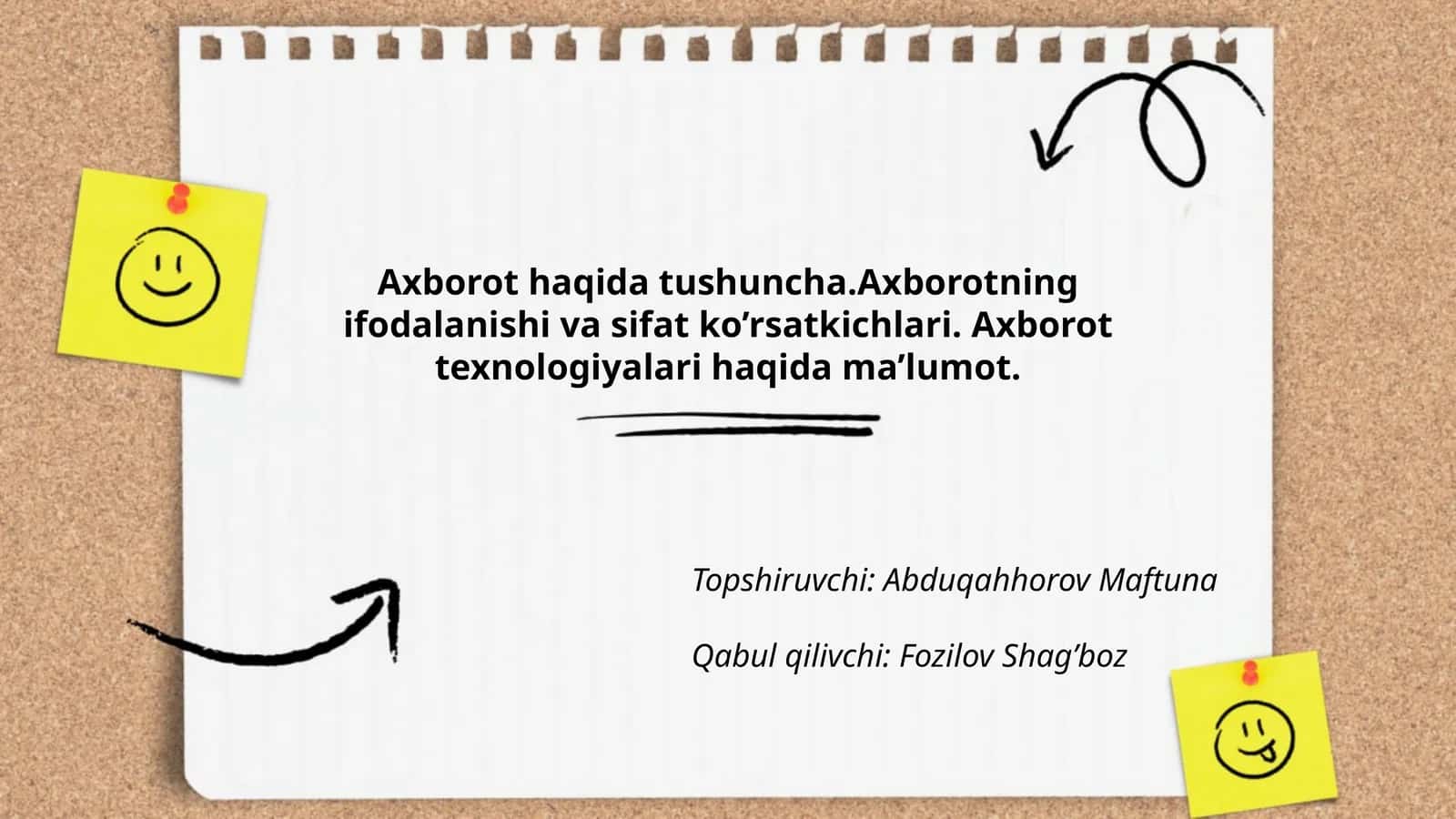 Axborot Haqida 1