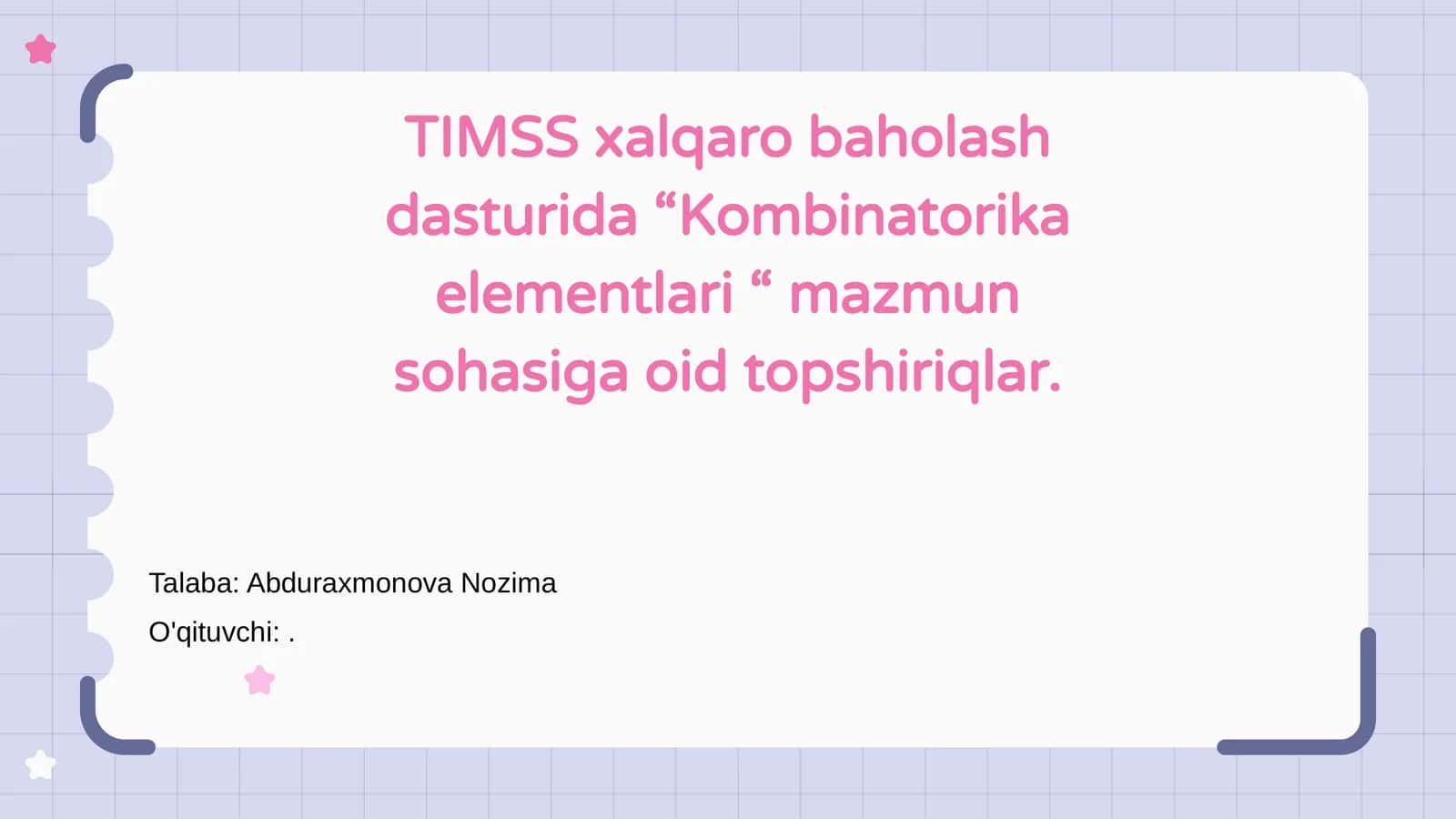 Kombinatorika elementlari 1