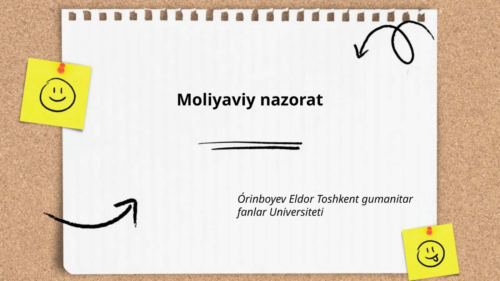 Moliyaviy nazorat 1
