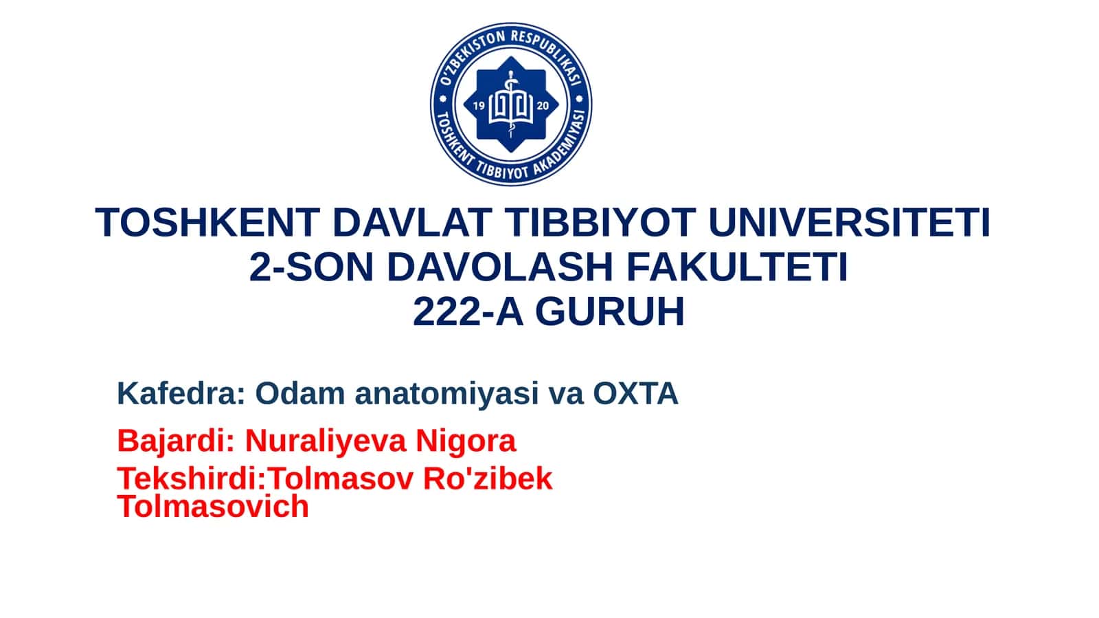 BOSH VA ORQA MIYA O'TKAZUV YO'LLARI 1