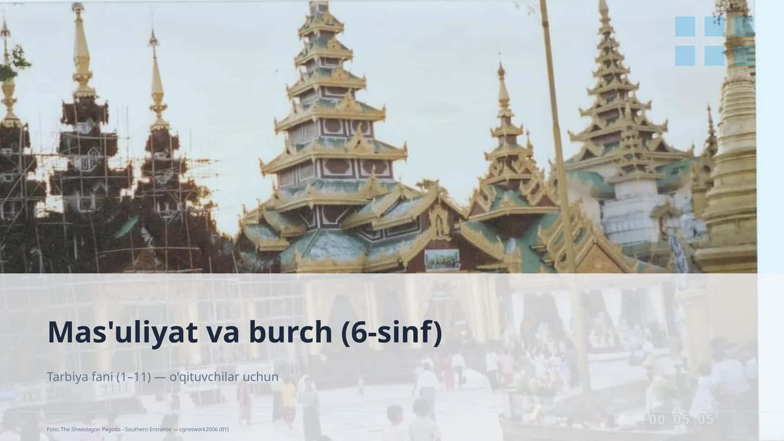Mas'uliyat va burch (6-sinf) 1