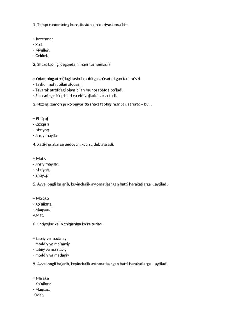 Psixologik testlar 1
