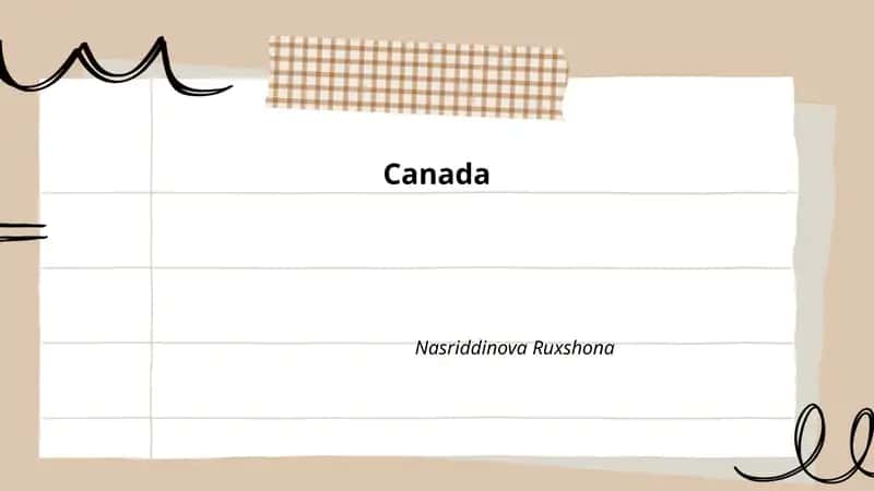 Canadian History 1
