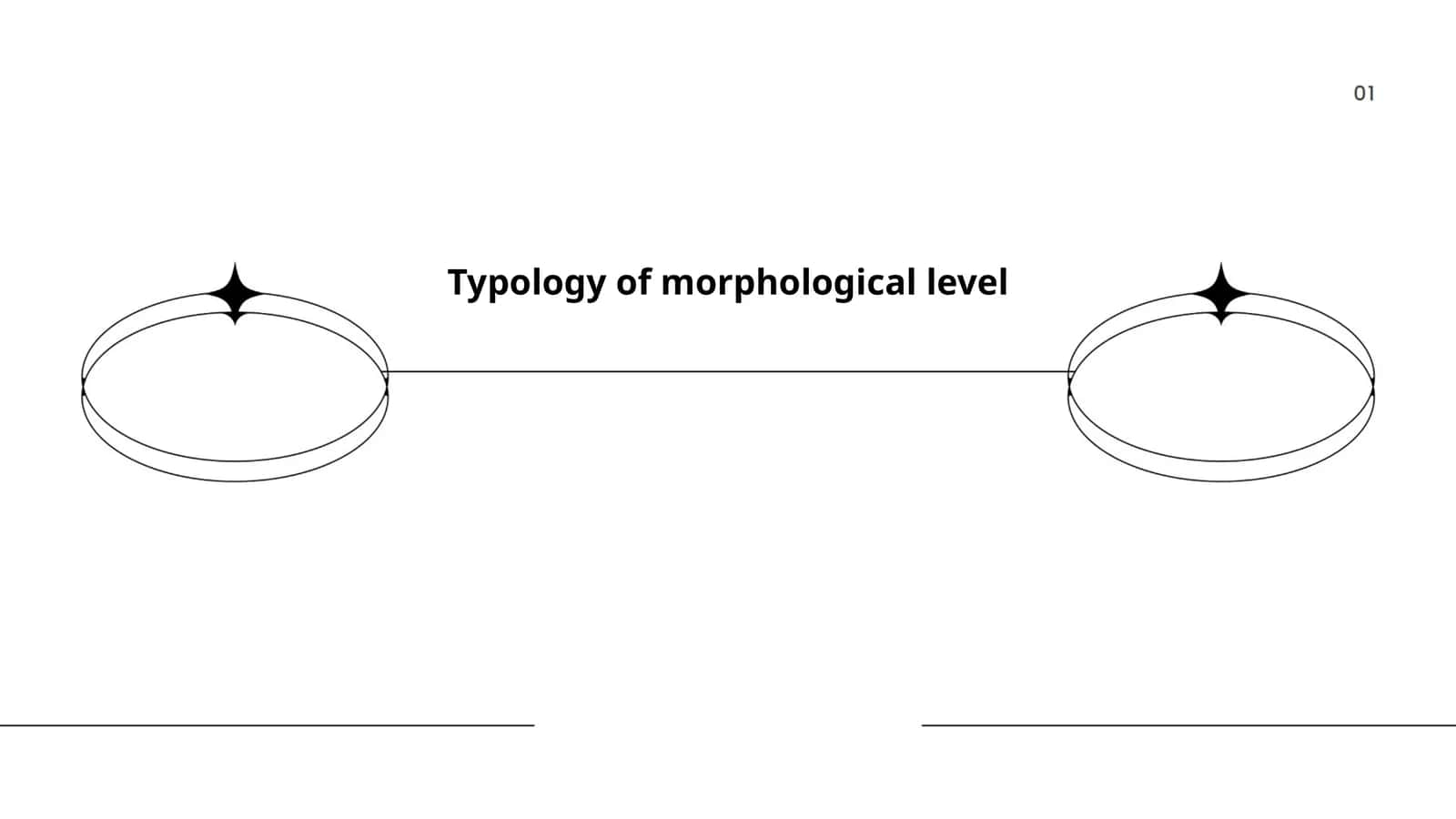 Typology of Morphological Level 1