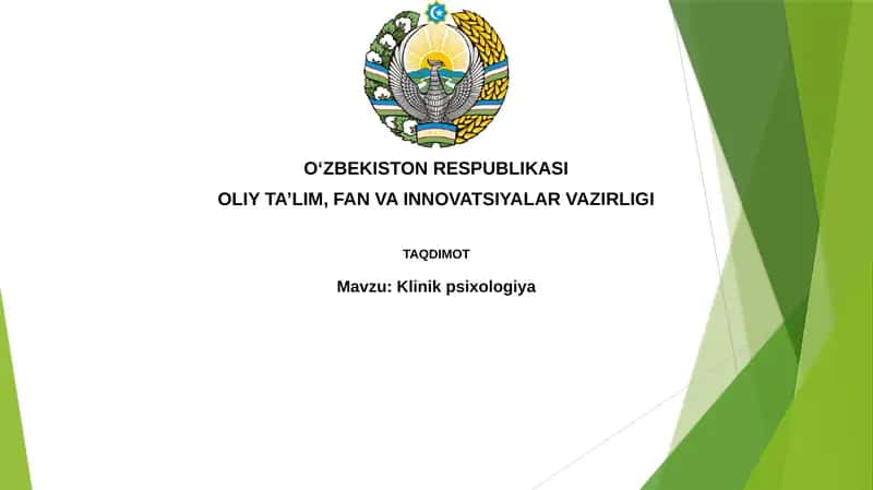 Klinik psixologiya 1