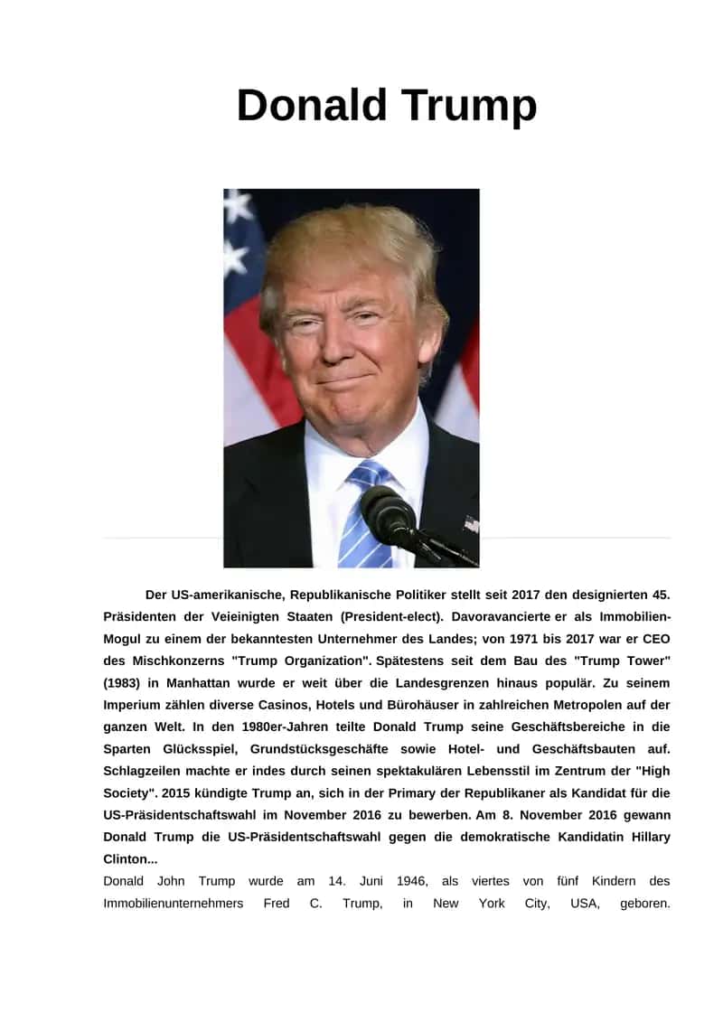 Donald Trump 1