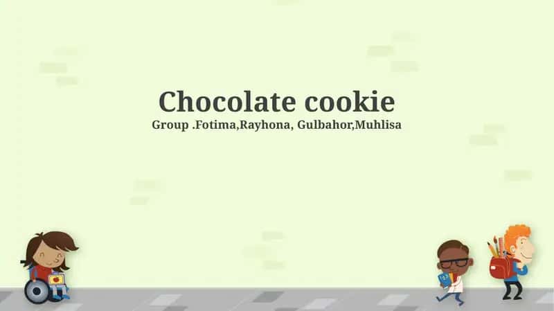 Chocolate cookie 1