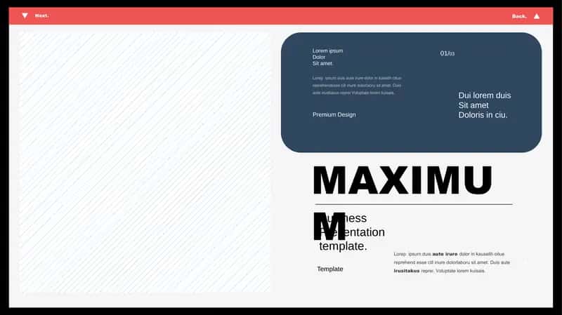 Business Presentation Template 1