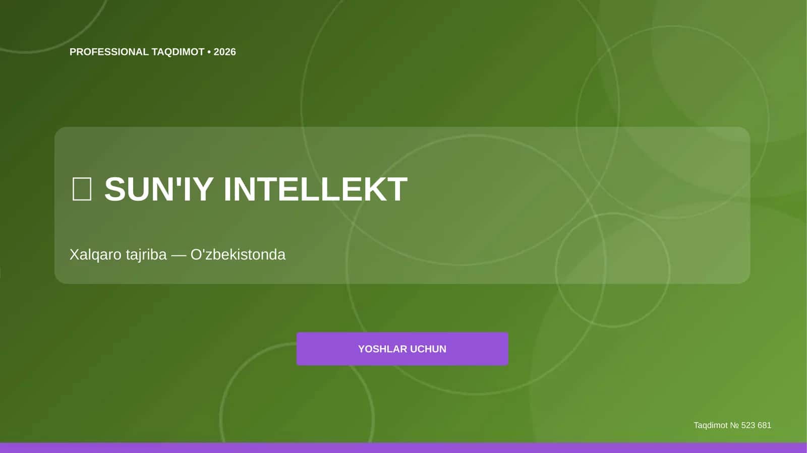 SUN'IY INTELLEKT 1