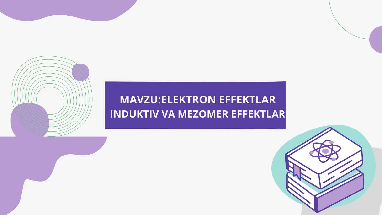 ELEKTRON EFFEKTLAR 1