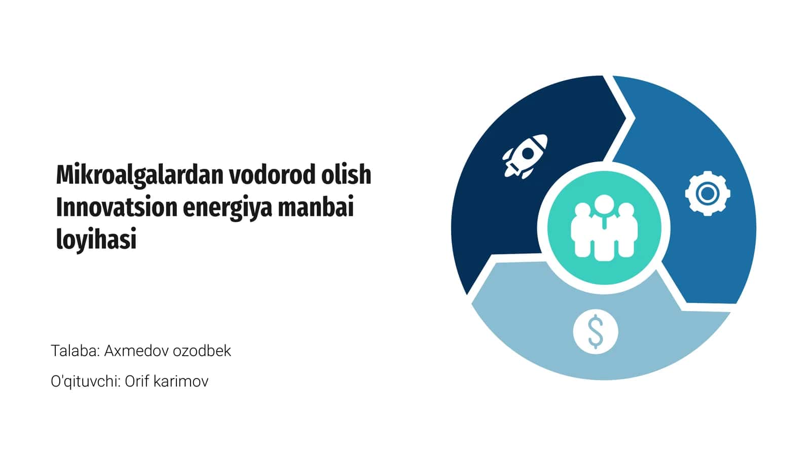 Mikroalgalardan vodorod olish 1