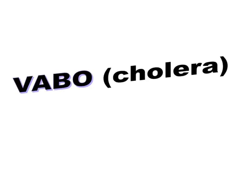 VABO (cholera) 1