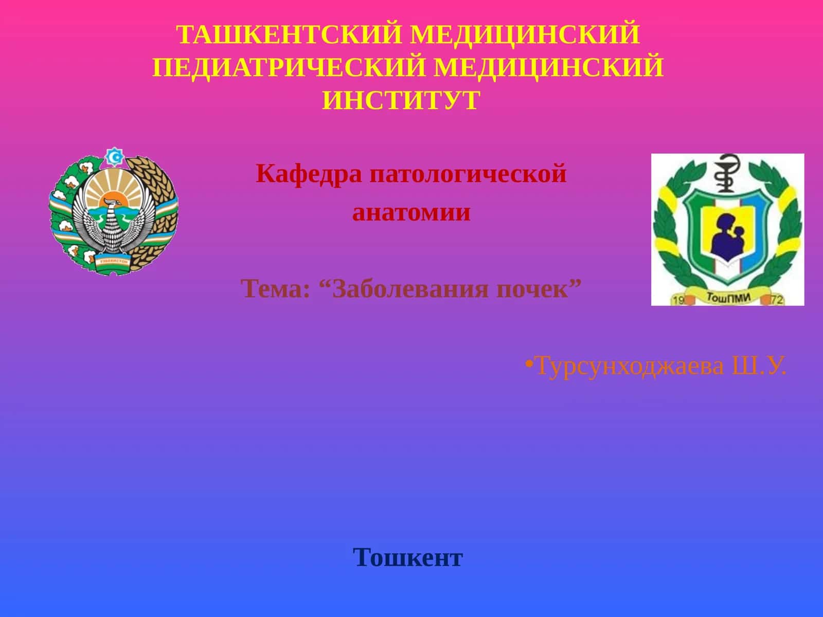 Заболевания почек 1