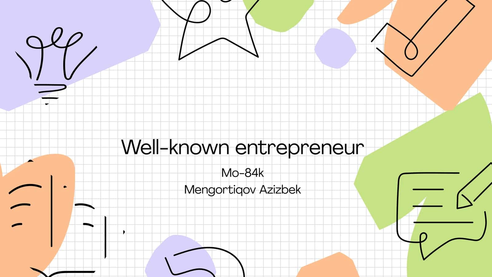 Well-known entrepreneur (Mark Zuckerberg) 1
