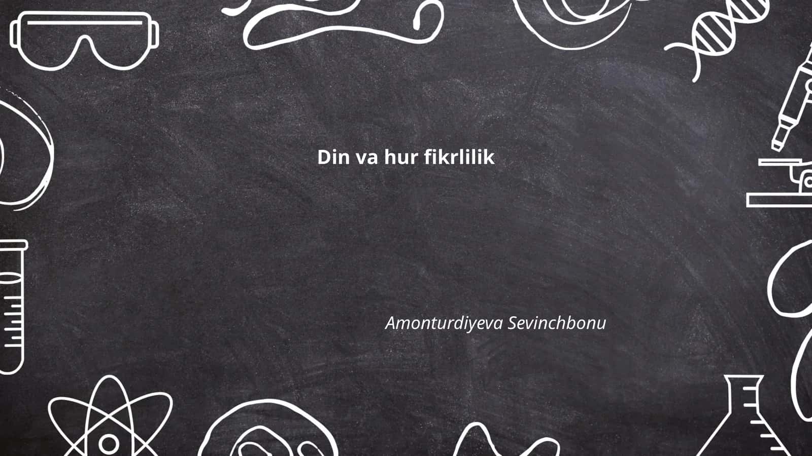 Din va madaniyatlararo muloqot 1