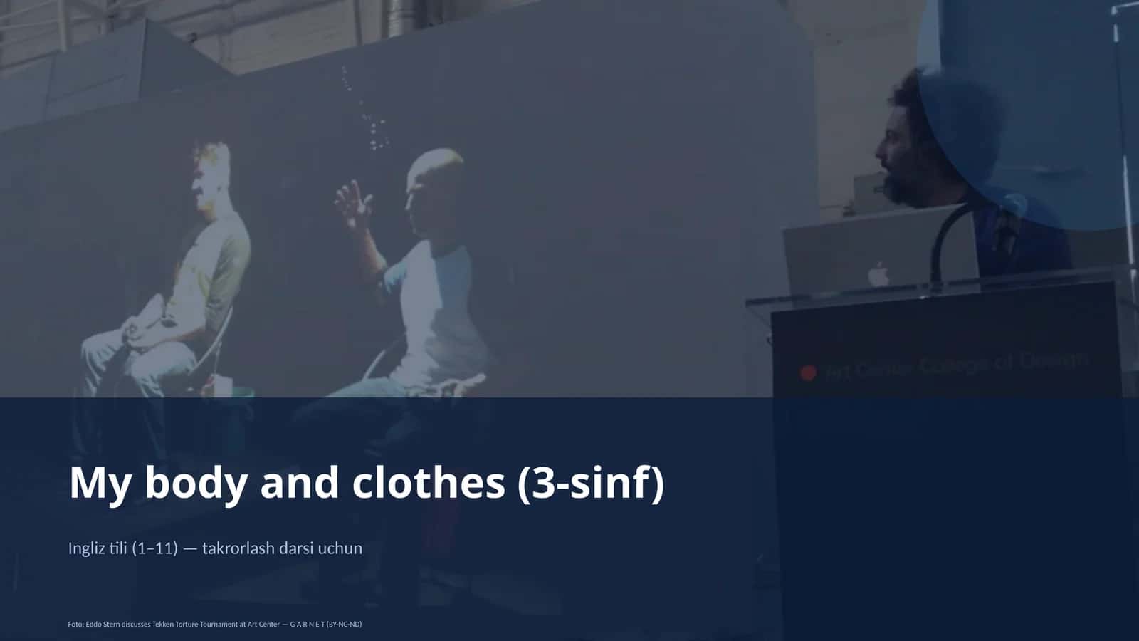 My body and clothes (3-sinf) 1